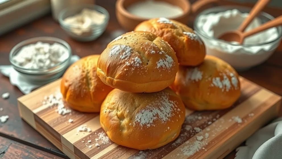 Snabba frallor med jäst som går att göra hemma